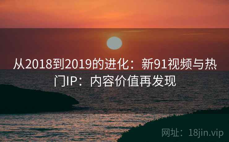 从2018到2019的进化：新91视频与热门IP：内容价值再发现