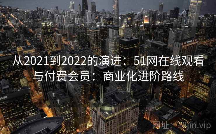 从2021到2022的演进：51网在线观看与付费会员：商业化进阶路线
