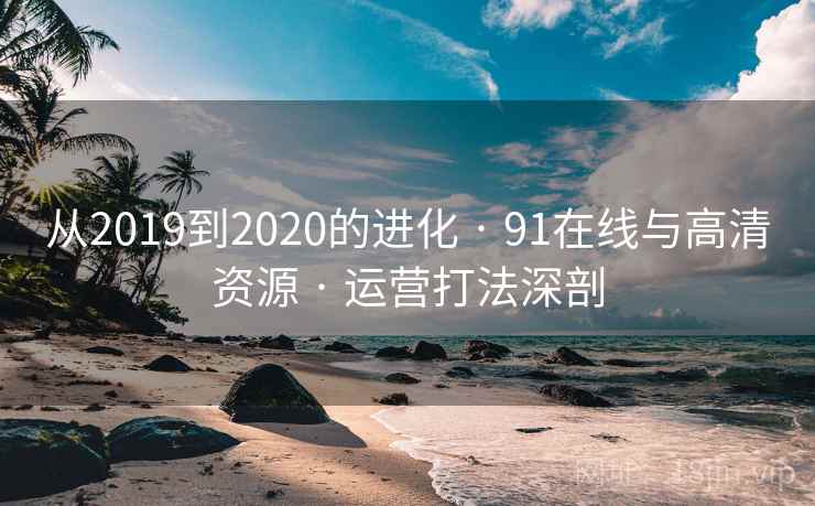 从2019到2020的进化 · 91在线与高清资源 · 运营打法深剖 从2019到2020的进化 · 91在线与高清资源 · 运营打法深剖