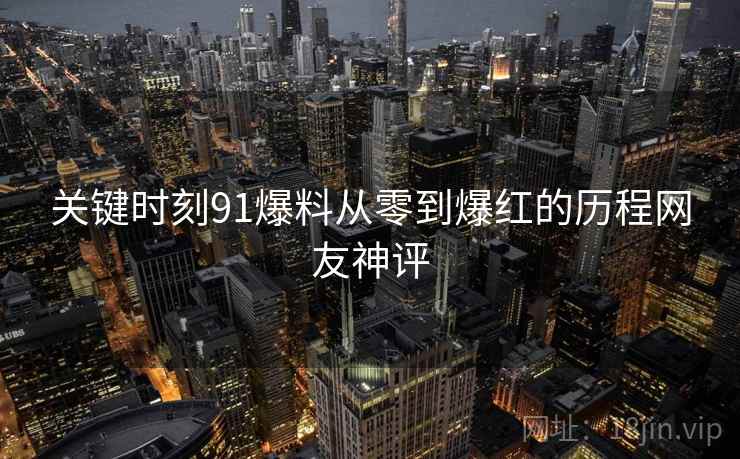 关键时刻91爆料从零到爆红的历程网友神评 关键时刻91爆料从零到爆红的历程网友神评